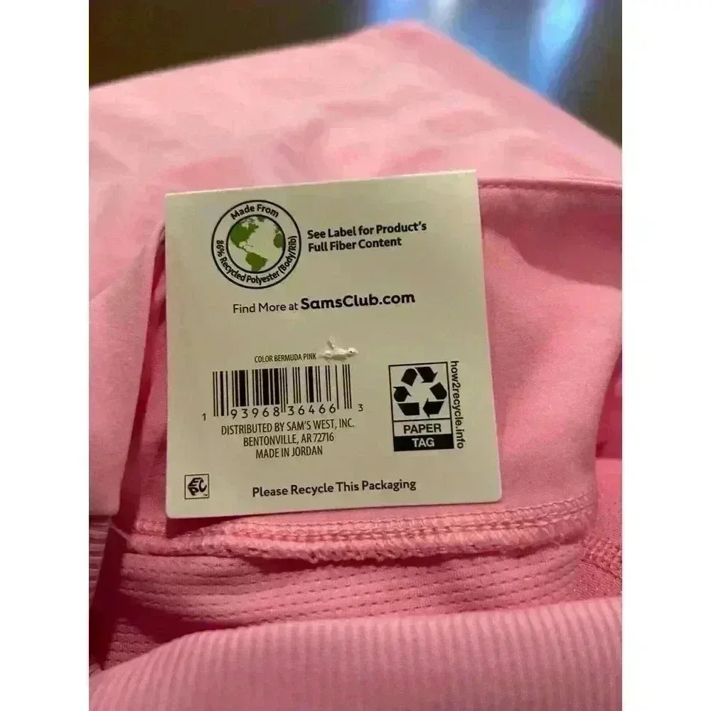 Member's‎ Mark Built-In Short Stretch Woven Active Skort Powder Pink (0160) - Picture 5 of 13